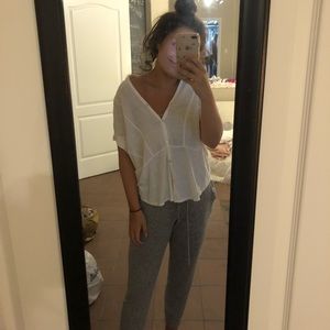 Lucky Brand white top